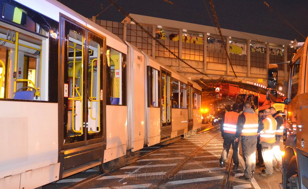 VU Kran Strab Koeln Ehrenfeld Stammstr Ehrenfeldguertel P087.JPG - Miklos Laubert